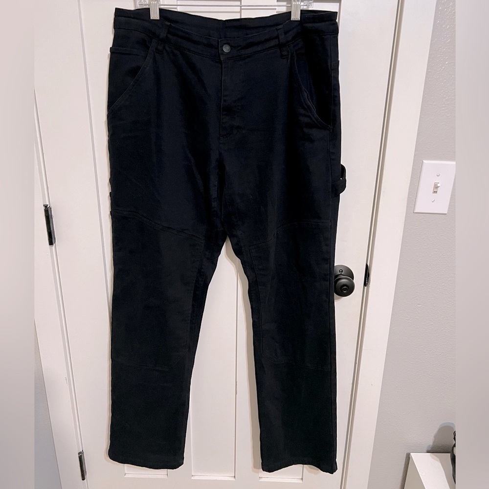 CAT Pants Men's 36x34 Black Workwear Carpenter Pant